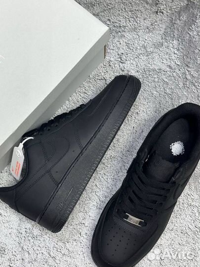 Кроссовки Nike air force 1 low black