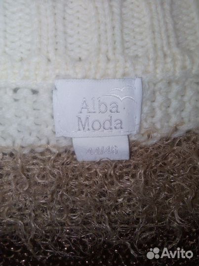 Свитер alba-moda новый из мягкой шерсти и мохера