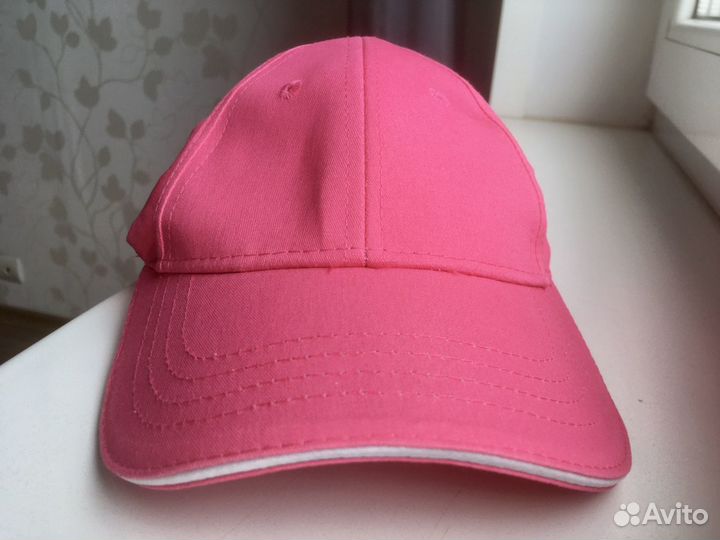 Две бейсболки для девочки, размер 50 (2-3 года)