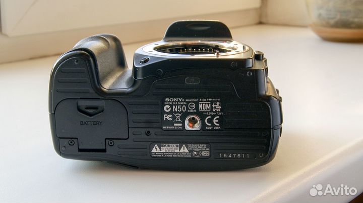 Sony Alpha dslr-A100 без зу