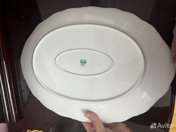 Блюдо большое овальное