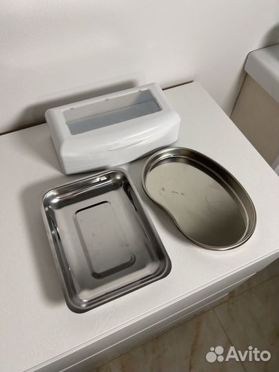 Емкость для стерилизации бокс и 2 лотка комплект