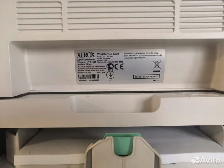 Xerox workCentre 3220