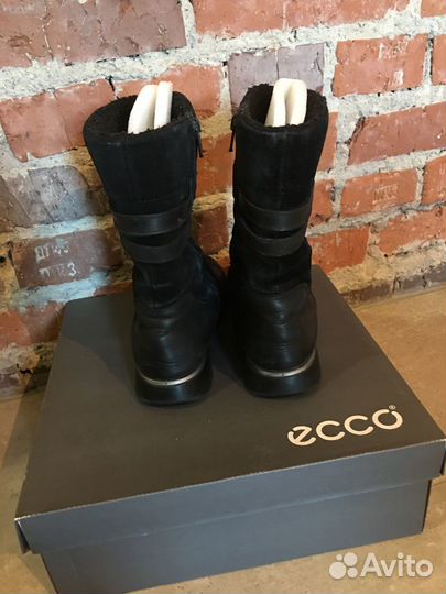 Зимние детские сапоги ecco р.35