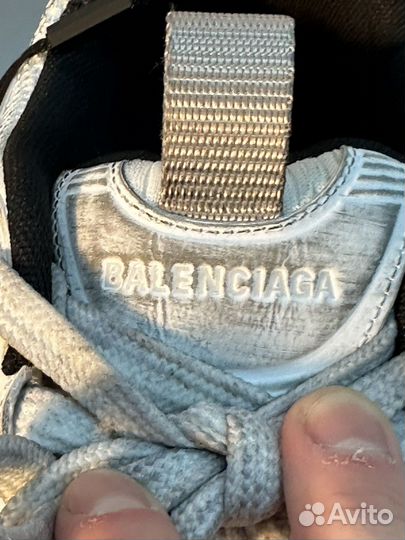 Balenciaga 10XL Sneaker Worn-Out White 11US