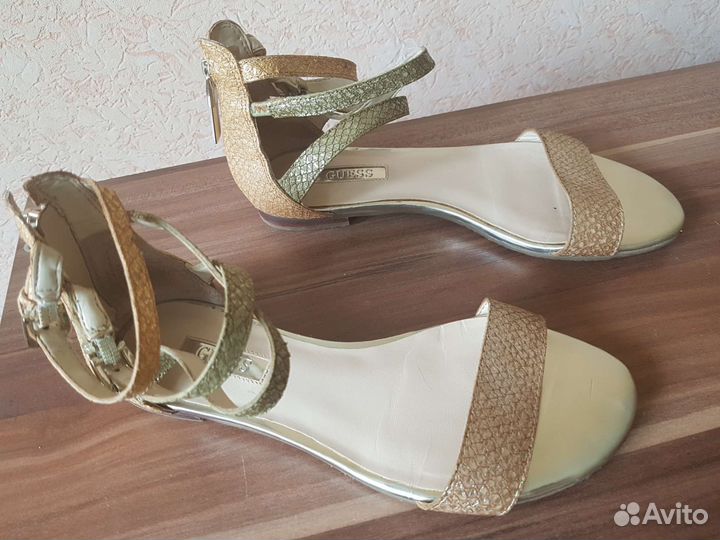 Босоножки Guess 35 размер натуральная кожа
