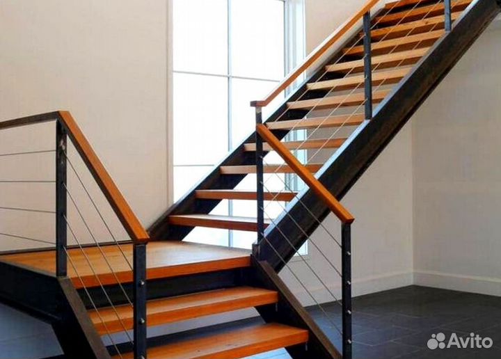 Лестница металл изготовление