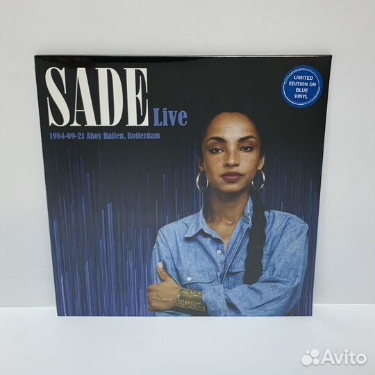 Sade - Live 1984-09-21 Ahoy Hallen (2LP) blue