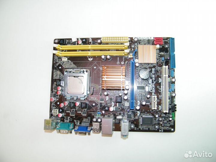 Материнская плата asus P5KPL-AM SE 2DDR2 microatx