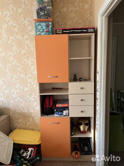 Шкаф в детскую комнату + комод в подарок