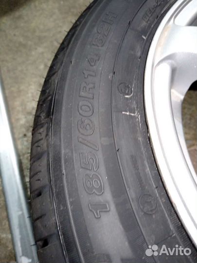 Колеса лето 185/60р14 Белшина на ковке