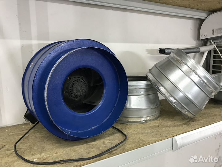 Круглый канальный вентилятор zilon ZFO 400/1 E