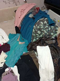 Женские вещи пакетом 39 шт. Размер 42 44 48