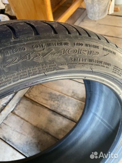 Michelin Primacy 3 245/40 R19