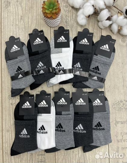 Кроссовки Adidas натуральная кожа