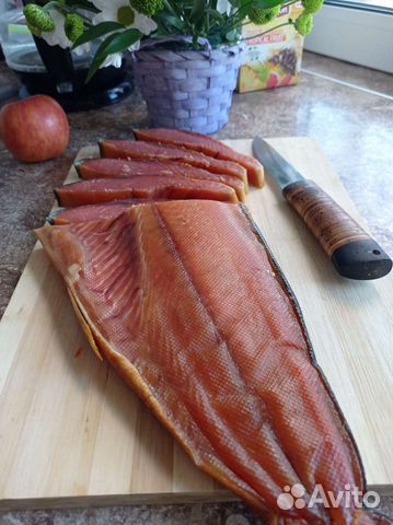 Рыба кета холодного копчения
