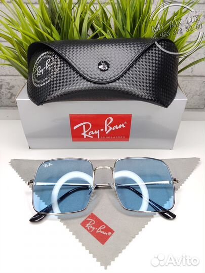 Очки Ray Ban Square Голубой