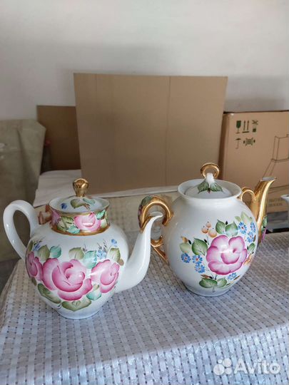 Чайник заварочный фарфоровый новый