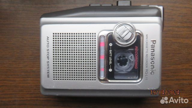 Кассетный плеер диктофон panasonic RQ-L11и L30