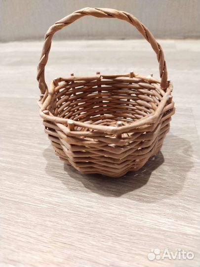 Корзины из бумажной лозы