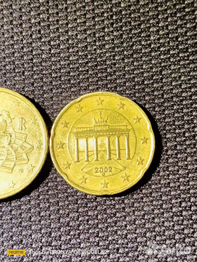 Монеты 50 cent euro 2002