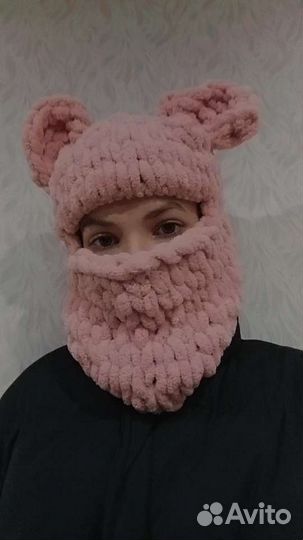 Балаклава вязаная