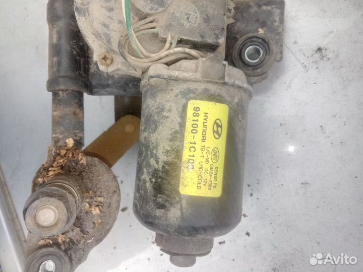 Трапеция стеклоочистителей для Hyundai Getz