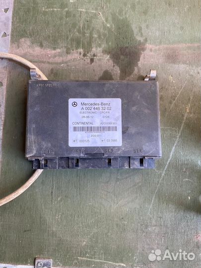 Блок управления двигателем mercedes Axor