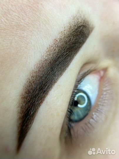 Брови, перманент