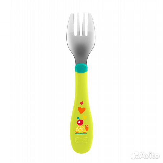 Набор приборов Chicco Metal Cutlery ложка+вилка с