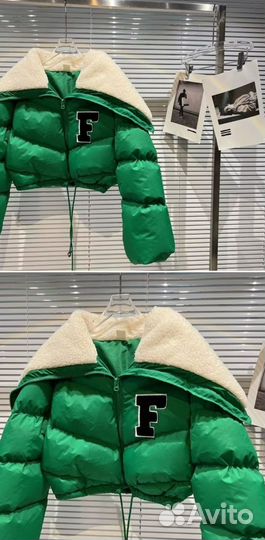 Пуховик зимний женский