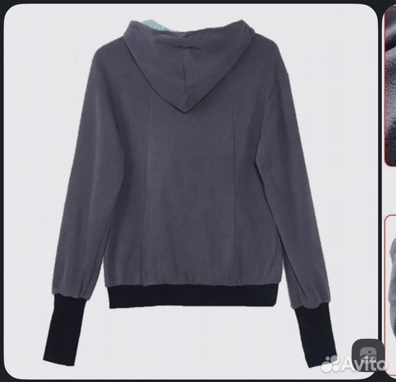 Толстовка кенгуру для мамы с малышом 50-52