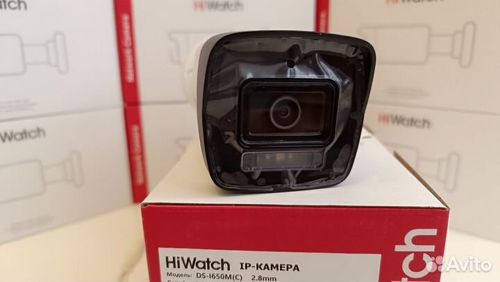 6Мп Уличная IP камера HiWatch DS-I650M(C) 2.8mm