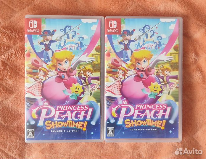 Princess Peach showtime nintendo switch (новый)