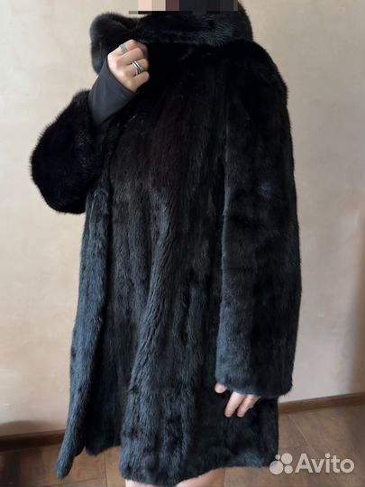 Шуба норковая 44