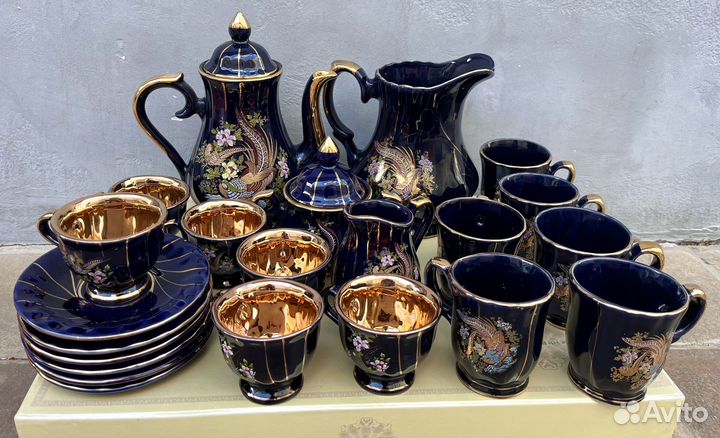 Кофейный сервиз Турция 80-ые OZ Anadolu Seramik