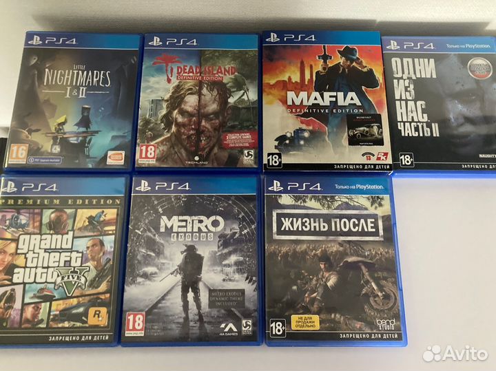 Игры на sony playstation 4