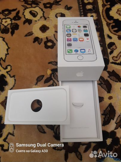 Коробка от iPhone 5s
