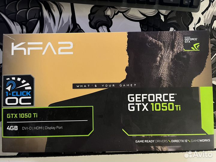 KFA2 Geforce gtx 1050ti 4Gb