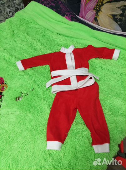 Костюм деда мороза детский