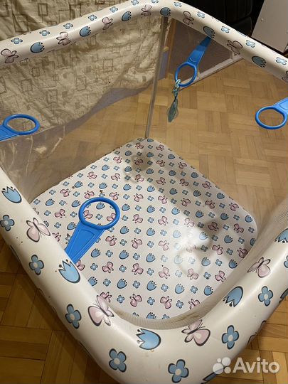 Большой детский манеж 1.20*1.20