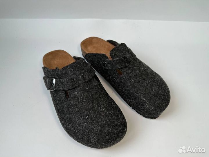 Женские сабо/клоги Birkenstock Boston войлок