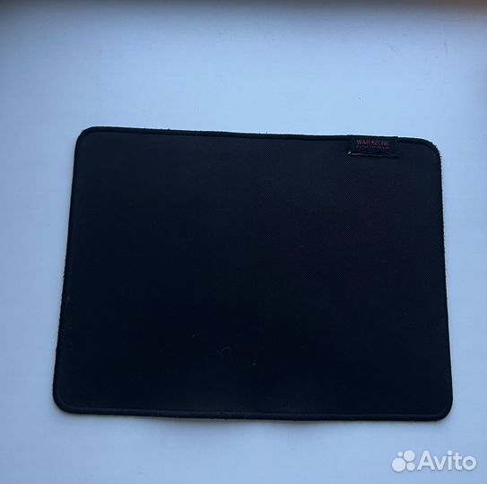 Черный компьютерный коврик для мыши WAR zone