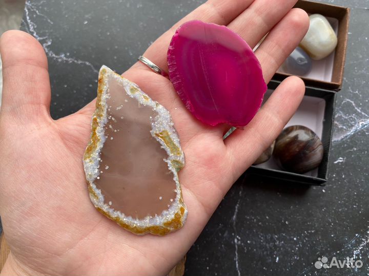 Агат натуральный камень