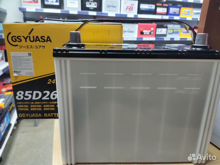 Японский Акб 68Ач GS Yuasa 85D26L Toyota Prado