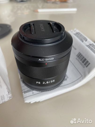 Объектив Sony Sonnar T* FE 35mm f/2.8 ZA