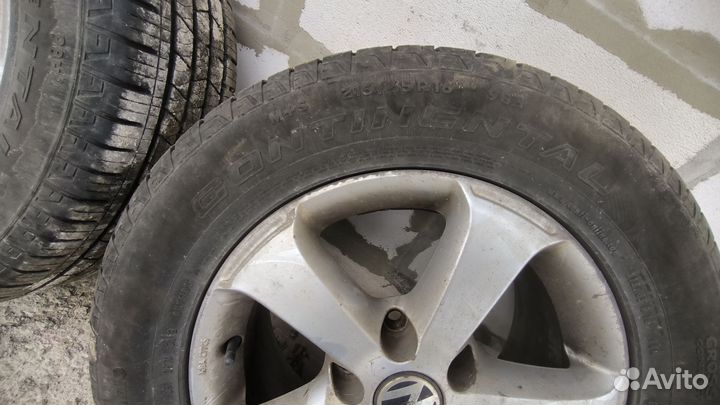 Летние колеса R16 на VW T5