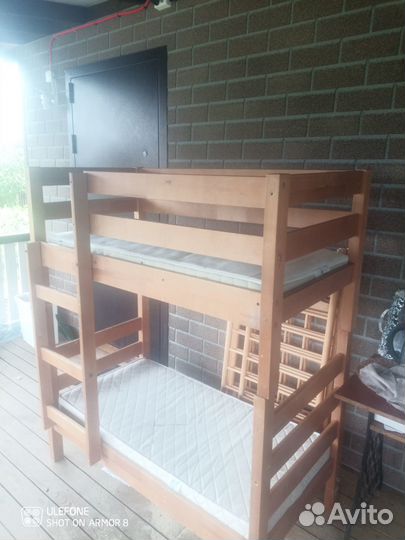 Кровать детская двухэтажная