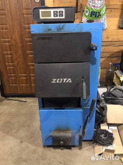 Твердотопливный котел Зота полуавтоматический