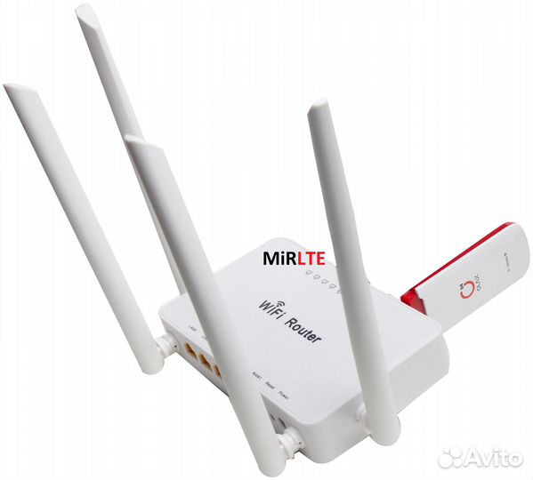 Комплект для интернета 4G модем U90 с роутером